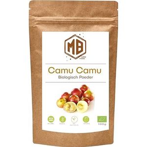 MB Superfoods Biologisch Camu Camu Fruitpoeder 100g - Rijk aan natuurlijke vitamine C, perfect voor smoothies en sappen