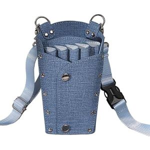 Kapperstas voor uitrusting 5 zakken kappersscharen tas kam tondeuse opberghouder kappersstylingtools salon kapperstas kapperstas(D)