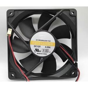 LMNCBVYA FD121225MB 120mm DC12V 0.29A 2-Wire Fan for Efficient Heat Dissipation