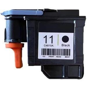 Printkop 11 printkop for D-esignjet 70 100 110 500 510 500PS C4810A C4811A C4812A C4813A(11 printhead Black)