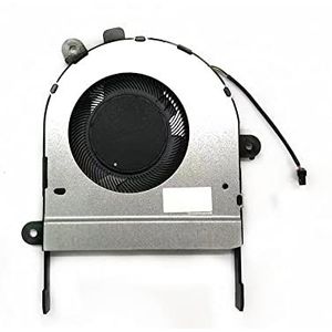 Laptop CPU koelventilator Voor For ASUS For ZenBook Pro duo 15 UX582LR Zwart