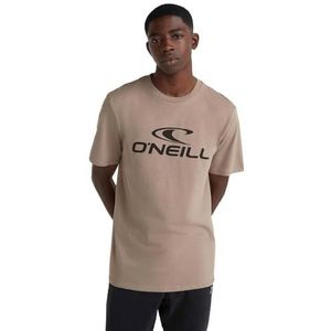 O'Neill T-shirt met korte mouwen voor heren, lichtbruin logo