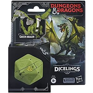 Dungeons & Dragons Dicelings Green Dragon - D & D actiefiguren & speelgoed collectie