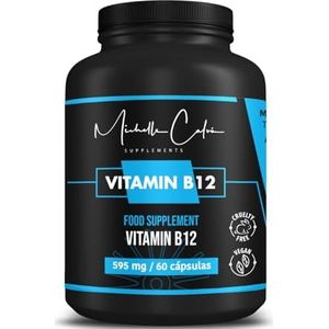 Vitamine B12 | Vitamine B12 Michelle Calva | 60 capsules | D2 Nature