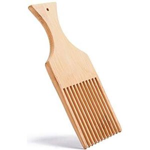 Natuurlijke Houten Kam Haar Pick Kam Baard Kam Houten Afro Pick Voor Dikke Nat En Krullend Haar Voor Afrikaanse Mannen Vrouwen