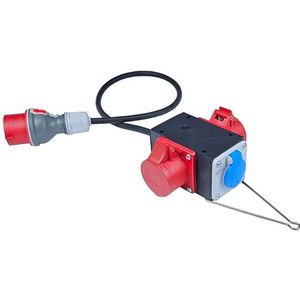 Stroomverdeler BSV3/32-2 IP44 2xCEE16A 1xCEE 32A 4x230V Stroomverdeler BSV3/32-2 IP44 2xCEE16A 1xCEE 32A 4x230V
