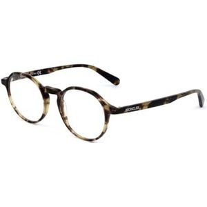 Moncler - ML5120 - Optische Monturen - Havana - Acetaat - Ronde Vorm
