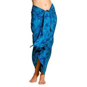 PANASIAM Sarong B020 Palm blue, L