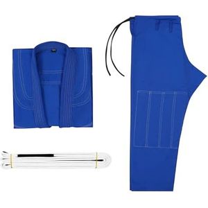 Een karate kostuum Judo Gi-pakket van 1, veelkleurig, meerdere maten(Blue,A0)