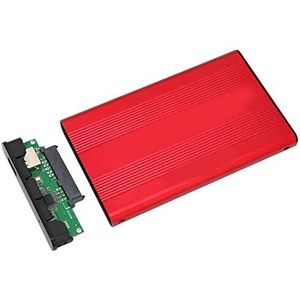 Behuizing harde schijf, behuizing harde schijf Blauwe LED-indicator voor 2,5 inch SATA-interface rood