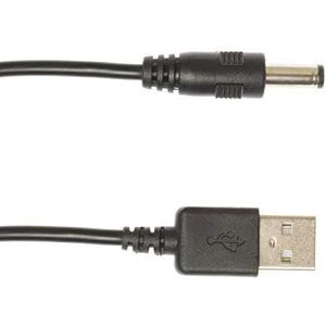 Kingfisher Technology - 90 cm zwarte USB-oplader oplaadkabel Lead Adapter (22AWG) compatibel met Babyliss multi-groomer 7056U T64c CA09 Clipper