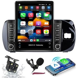 Android 14 Autoradio Navi voor T-oyota Vitz (2016-2020) 9,7 ""schermradio met draadloze carplay Android Auto GPS Navigatieondersteuning Bluetooth 5.0 HIFI FM 5G-WiFi SWC MIC,M500s
