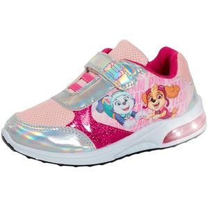 Paw Patrol Light Up Trainers voor meisjes Skye knipperende lichten sportschoenen pumps LED sneakers, roze, 10 UK Child