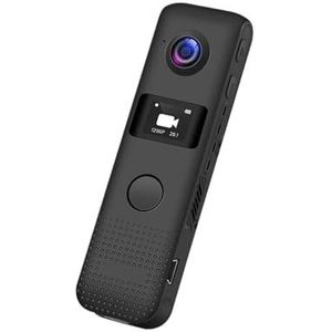 Lichaamscamera YSW-W24 Body Camera Mini WIFI Digitale Loop Recording HD 1296P Micro BodyCam Bewegingsdetectie Magneet Video Sport Cam (Color : 64GB, Size : 1)