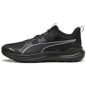 PUMA Reflect Lite Trail hardloopschoen voor dames, Puma Zwart Cool Donkergrijs PUMA Zilver, 43 EU