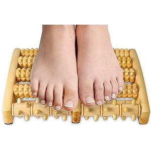 Drukpunt Massage - X-Large Dual Foot Massager Roller voeten, voetboog en hielpijn, Plantaire Fasciitis verlichting, verbetering van de circulatie en acupressuur