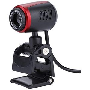 USB-webcamcamera met microfoon, HD desktop-laptopcomputer Webcamera, 360-graden draaibare autofocus, vergader- en video-oproepcamera