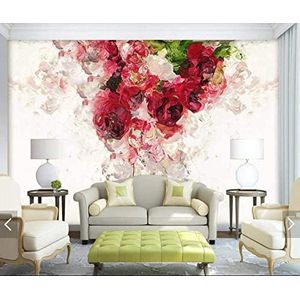 Woonkamer Slaapkamer Achtergrond Behang Abstracte Bloemen Bloemen Landschap Moderne Muurschildering Slaapkamer-350Cm×256Cm