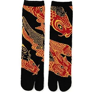 Froiny Split Toe Tabi Sokken - Japanse druif karper golf zomer persoonlijkheid vloed tube sandalen