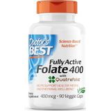 Doctor's BEST : Volledig actief foliumzuur 400 met quatrefolium (400 mcg) - 90 veg. capsules
