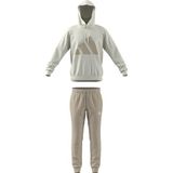 adidas Hombre BIG LOGO FRENCH TERRY HOODED TRACKSUITS, off white, XXL