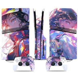 Voor PS5 PRO Skin Digital Edition Console En Controller Vinyl Cover Skins Wraps Krasbestendig, Compatibel Met Voor PS5 Digital Edition Pro 50867 Geen Schuimvorming Bubbelvrij