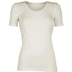 DILLING Merino T-shirt voor dames - van 100% BIO merinowol Natuur 38