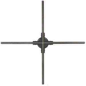 65cm 3D Reclame Hologram Projector Wifi Led Holografische Lamp Speler Afstandsbediening Reclame Display Ventilator Projector