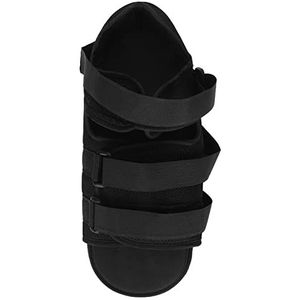 Wandelbrace verstelbare wandelschoen achillespees steunschoen onbeperkte breedte ademend en elastisch grote maat voor gebroken voet of teen of hamerteen voor linker- of rechtervoet (S)