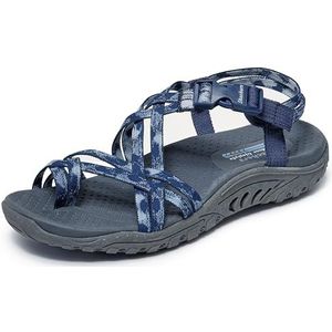 Skechers Reggae-Positive Space sportsandalen voor dames, Donkerblauw, 35 EU