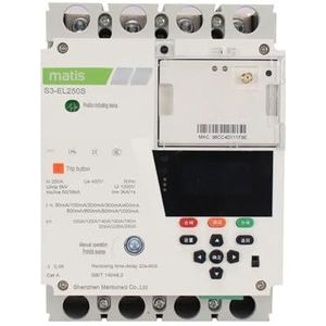 GVEXLUOQ MTS3EL Smart MCCB Afstandsbediening Energie Management 4G WiFi Communicatie (400a, WIFI 3PN)