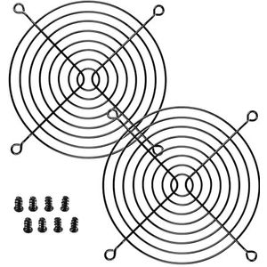 120 mm zwarte vingergrills (2 stuks)