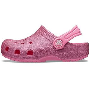 Crocs Klompen Classic Glitter Clog Kids uniseks-kind Klompen , Bloesem , 30/31 EU