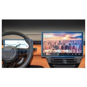 Displaybeschermfolie Voor LEVC Voor EcoTrend L380 2024 2025 Navigatie Beschermfolie Auto Dashboard(Navigation+Instrument)