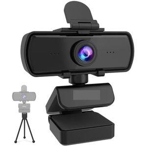 1440p Full HD PC-webcam met microfoon, statief, for USB-desktop en laptop, live streaming webcam for videogesprekken - K420