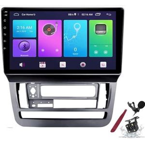 Android 15 Autoradio voor T-oyota Alphard (2002-2008) 9 inch 2K touchscreen 2000 * 1200 Android hoofdunit multimediaspeler met Carplay, GPS-navigatie, BT, 5G WiFi, DSP, SWC,Y3