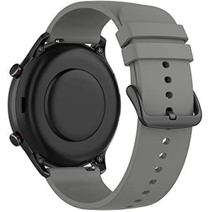 Tyogeephy Zachte siliconen horlogebanden compatibel met Amazfit GTR 3/GTR 3 Pro/GTR 47mm/ GTR 2/ GTR 2e/Stratos 3, Yamay SW022, sportband polsbandje vervangende armband voor vrouwen mannen