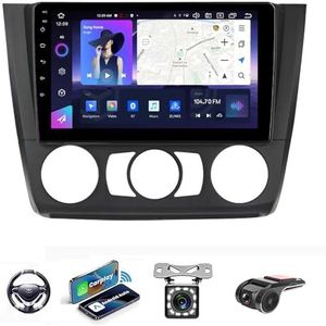 Android 13 Multimedia Stereo Video Speler Voor BMW 1 Series 2008-2012 Ondersteunt Car-play Android Auto/Bluetooth/FM AM RDS DAB+ Radio/Stuurbediening(NF-1 4Core 1+32G)