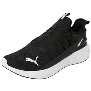 PUMA Unisex Softride Carson Fresh Road hardloopschoen, Puma Zwart Puma Zwart Puma Wit, 45 EU