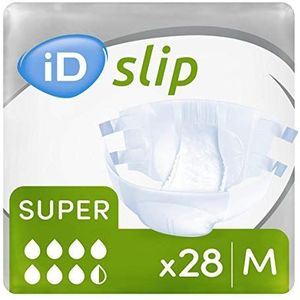 iD Expert Slip PE All-in-One Incontinentie Slips - Super - Medium (1 Pack van 28)