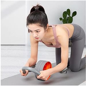 Buikspierroller Gemakkelijke abdominale roller spiertrainer Home Fitness AB Rollers Workout Appliance Sports Equipment Ab Wheel