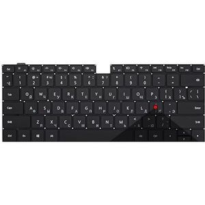 US RU Keyboard voor Huawei NbDE-WDH9 NbDE-WXX9 CREM-WFG9 NBZ-WBE9 KLCZ-WDH9 bohl-WFP9 BBZ-WBE9 NBLL-WXX9 KLVD-WFE9 Backlit(RU Backlight)