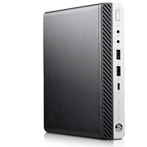 PC HP EliteDesk 800 G4 DM, 27 inch monitor Intel I3-8100T RAM, 32 GB SSD, 480 GB W11 WiFi (gereviseerd)