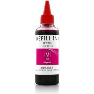 100 ml navulbare inkt for 910, 910XL Office Jet Pro 8035, 8028, 8025, 8022 en 8020 for desktop inkjetprinters(Magenta-100ml)