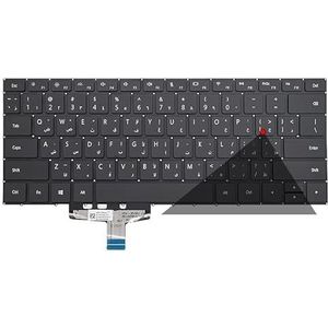 Achtergrondverlichting voor Russisch toetsenbord voor HUAWEI VLT-W50 VLT-W60 KPRC-W10/W10C HNL-WFP9Q KPR-W19L/W29L WRT-W09L/W19L/W29L(AR Backlight)