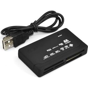 Ziyan All-IN-ONE USB 2.0 7 in 1 Kaartlezer Geheugenkaarten USB Kaartlezer CF/SD/xD/MS/SDHC, Geheugenkaartlezer, Kaartlezer, Kaartlezer Adapter