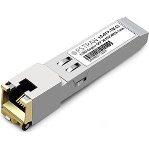 10/100/1000Base-T SFP naar RJ45 1.25G SFP-T SGMII Koper 100m Mini-GBIC Zendontvangermodule voor Cisco GLC-TA Ubiquiti Unifi Netgear Finisar D-Link en meer