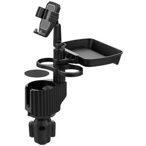 mobiele telefoonhouder 5 in 1 Auto Tablet Stand Bekerhouder Expander Multifunctionele Verstelbare Drinkfles Beugel Afneembaar Draaibare Car Phone Mount