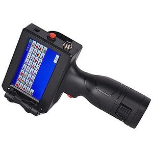 Draagbare inkjetprinter Meertalig systeem Handheld inkjetprinter Kleine draagbare coder Productiedatum Logo Touchscreen Slimme inkjetprinter(B)