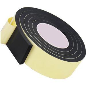 Zeepbellen met dichte lijm Afdichtende zelfklevende schuimtape spons enkelzijdig meerdere maten(15mm wide 4m long 5mm thick)